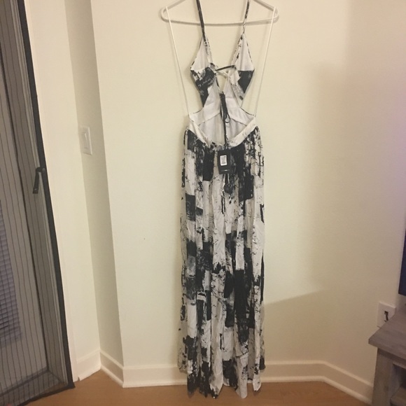 NWT fashion nova pebble peach maxi dress size s - Picture 6 of 8